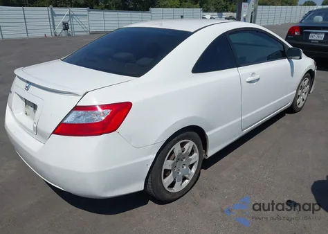 2007 Honda Civic Lx z USA, uszkodzony, nr VIN 2HGFG12667H539484